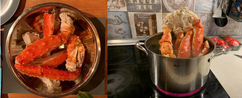 Купить клешни, конечности камчатского краба